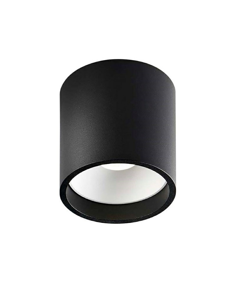 Image of Solo Round Deckenleuchte 3000K Schwarz - Light-Point bei Lampenmeister.ch